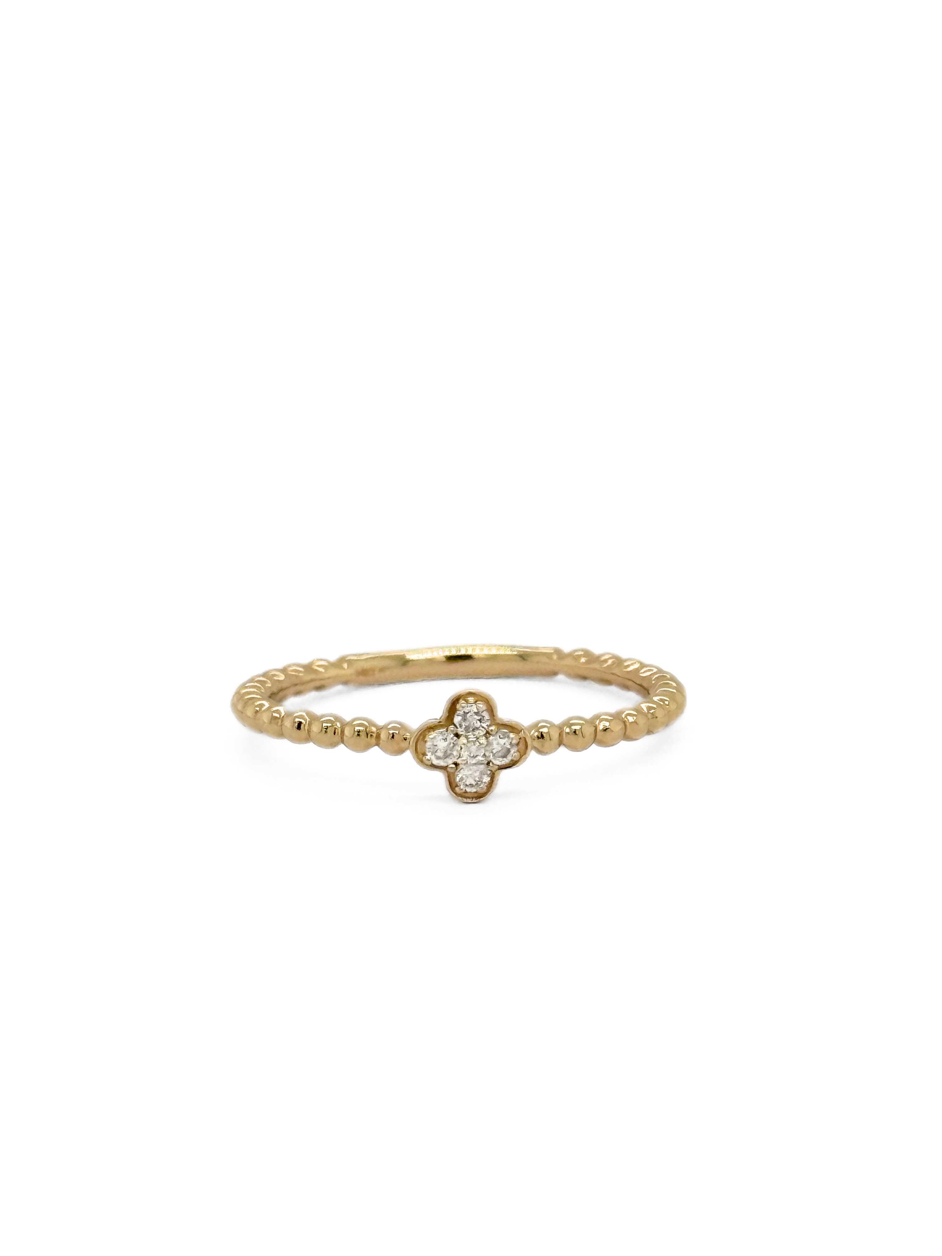 CLOVER LADY'S RING-125649